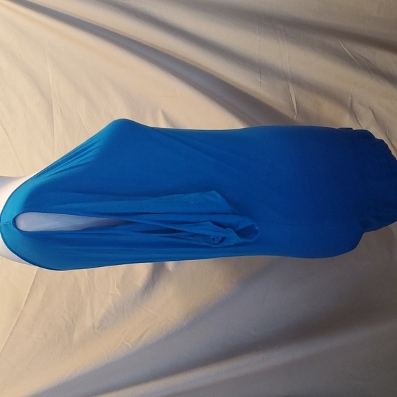 bebe Swoop Neck Ombre Top SZ XS - Picture 3 of 6